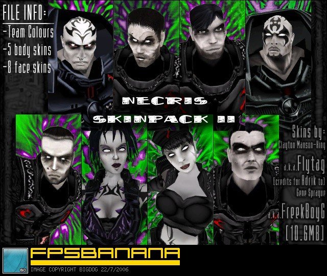Necris Skin Pack II - Russian Tournament