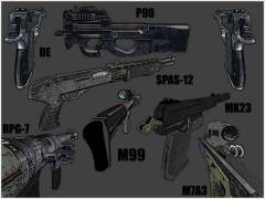 Fische11`s and Jack Carver`s Weapon Pack