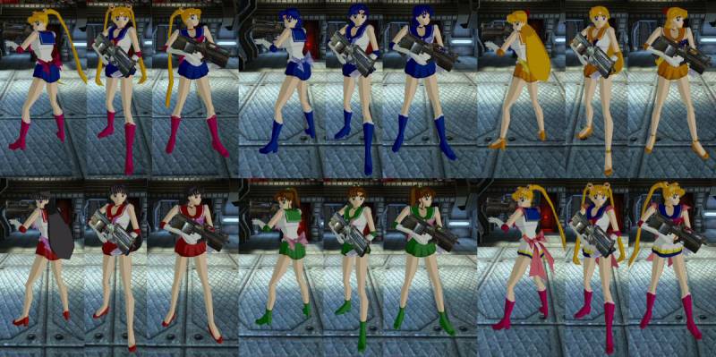 Sailor Senshi Pack - Russian Tournament