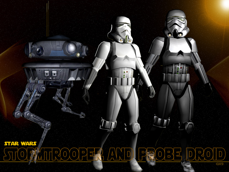 Stormtrooper and droid - Russian Tournament