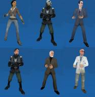 HL2 (Half Life 2) Characters Pack